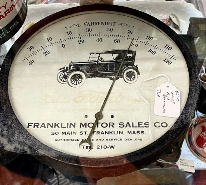 Early Ford thermometer